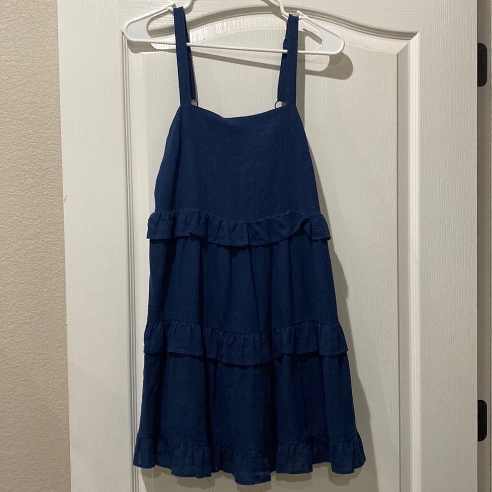 Altard State Navy Blue Sun Dress